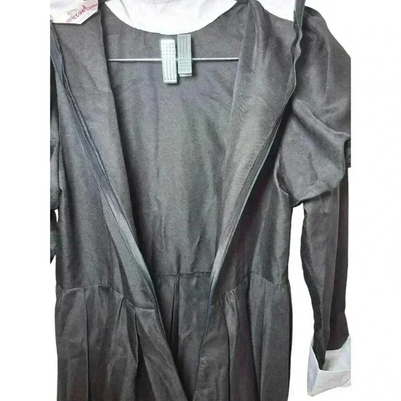 Wednesday The Addams Family Costume Girls Adams Fancy Dress Size Length 47" *CUT - Picture 13 of 16